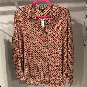 Express blouse button down, only worn once. Excellent condition. Runs large.